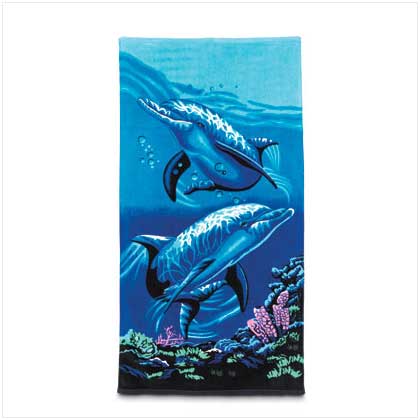 DOLPHIN BEACH TOWEL