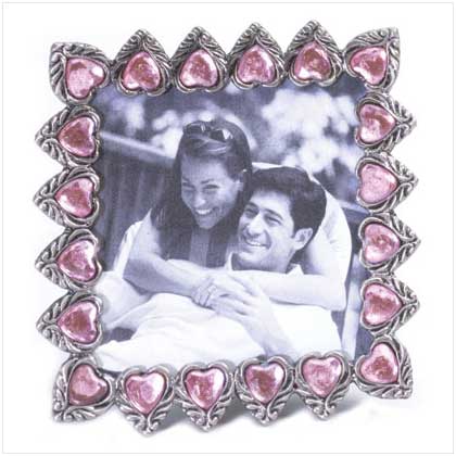 PINK HEARTS FRAME