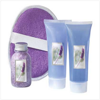 LAVENDER BATH SET