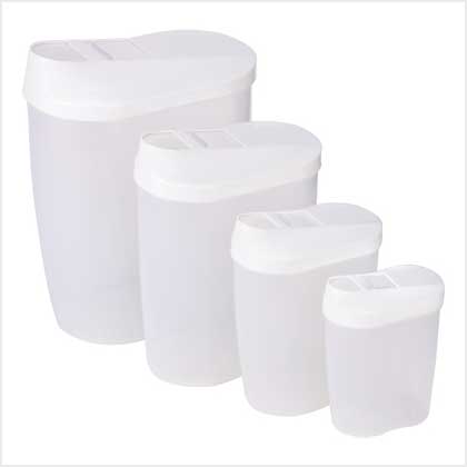 POURABLE STORAGE SET
