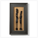 AFRICAN WOMEN SHADOWBOX ART