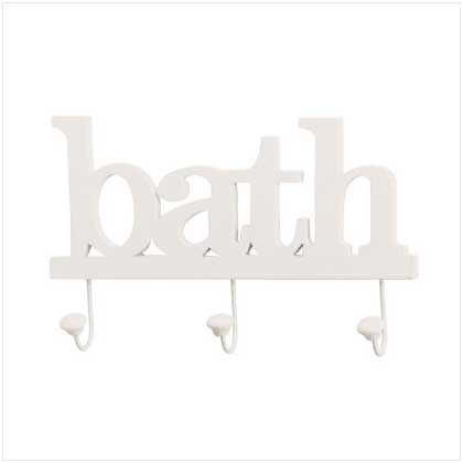 BATHROOM TOWEL HANGER