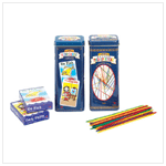 PICK UP STICKS/CARD GAMES TIN