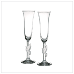 GORHAM AMORE DOVES FLUTES