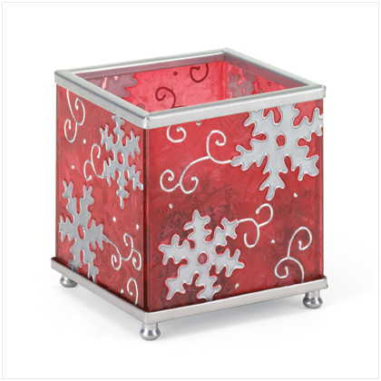SNOWFLAKE CANDLEHOLDER
