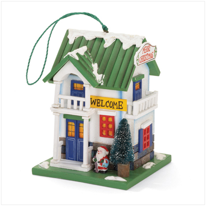 CHRISTMAS BIRDHOUSE
