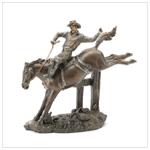 BUCKING BRONCO FIGURINE