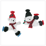 PLUSH BEAR ORNAMENTS