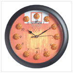 BASKETBALL DESIGN CLOCK