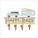 HAPPY TRAILS WALL HOOK