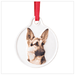 GERMAN SHEPHERD ORNAMENT