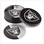 OAKLAND RAIDERS TIN COASTER