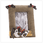 FABRIC CHICKEN PHOTO FRAME