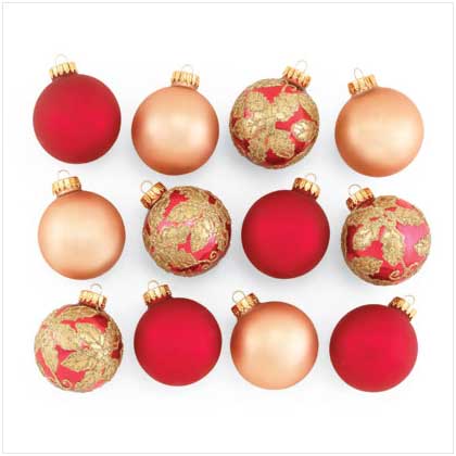 1 DZ. XMAS ORNAMENTS-VARIETY