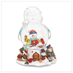 MUSICAL SNOWMAN SNOWGLOBE