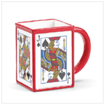 POKER SQUARE DOLOMITE MUG