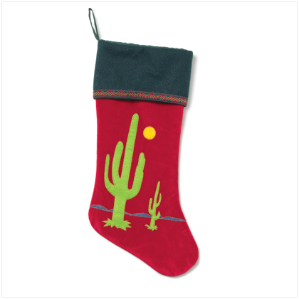 CACTUS CHRISTMAS STOCKING
