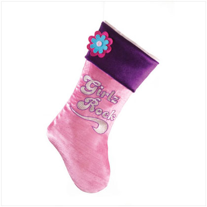 GIRLZ ROCK STOCKING