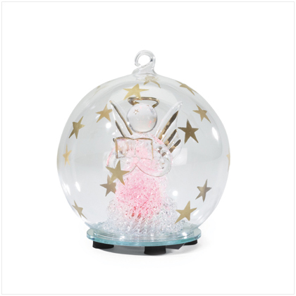 LIGHT-UP ANGEL ORNAMENT