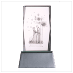 WEDDING COUPLE WITH LED BASE