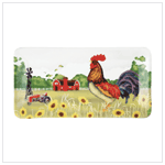 COUNTRY ROOSTER SERVING PLATTR