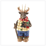 DEER WITH BINOCULARS ORNAMENT
