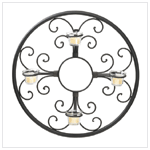 CIRCULAR WALL CANDLEHOLDER