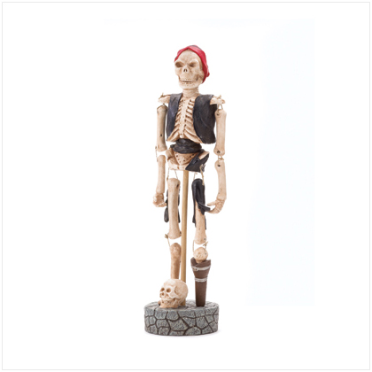 PAPER PULP SKELETON PIRATE