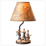 CIVIL WAR SOLDIER LAMP