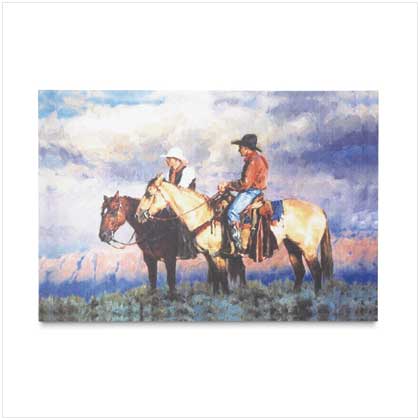COWBOY CANVAS ART