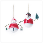 SNOWMAN ORNAMENTS