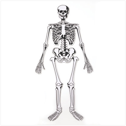 GLOW IN THE DARK SKELETON PUZZ