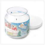 X-MAS ANGEL JAR CANDLE