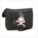 SKULL MESSENGER BAG