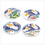 CHRISTMAS ANGEL COASTERS