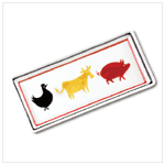 ANIMAL SERVING TRAY