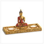 BUDDHA CANDLE & INCENSE BURNER