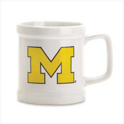 MICHIGAN DECAL MUG-CERAMIC