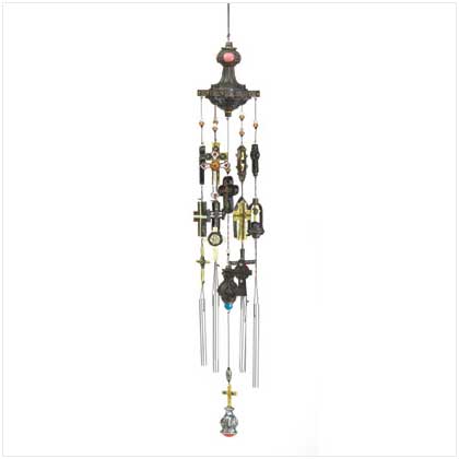 BYZANTINE CROSS WINDCHIME