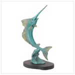 LEAPING SWORDFISH STATUE