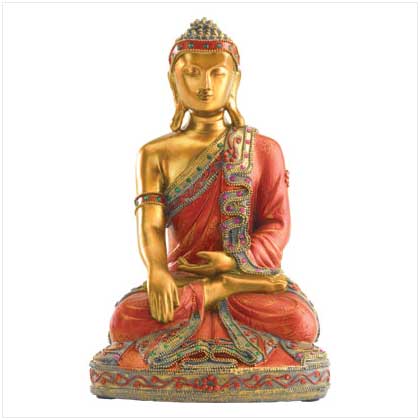 SEATED BUDDHA FIGURINE