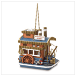 RIVERBOAT QUEEN BIRDHOUSE