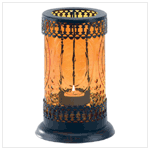 AMBER GLASS LANTERN