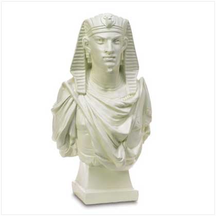 PHAROAH BUST - POLYRESIN