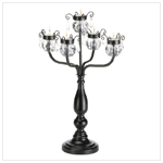 CRYSTAL-TRIMMED CANDELABRA