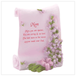 MOM POETIC PLAQUE