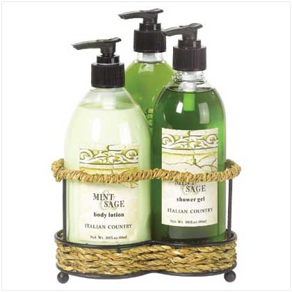 MINT & SAGE BATH SET