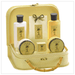 PINA COLADA BATH TRAVEL SET