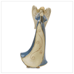 HOMESPUN PORCELAIN ANGEL FIG