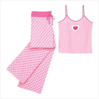 MULTI HEARTS LOUNGEWEAR-SM